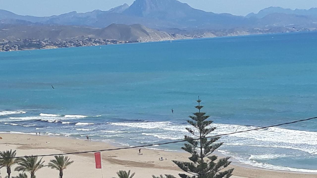 Exclusif Appartement En 1Er Ligne, Vue Imprenable, Piscine, Parking Prive A Playa Mucha Vista, Alicante El Campello Ngoại thất bức ảnh