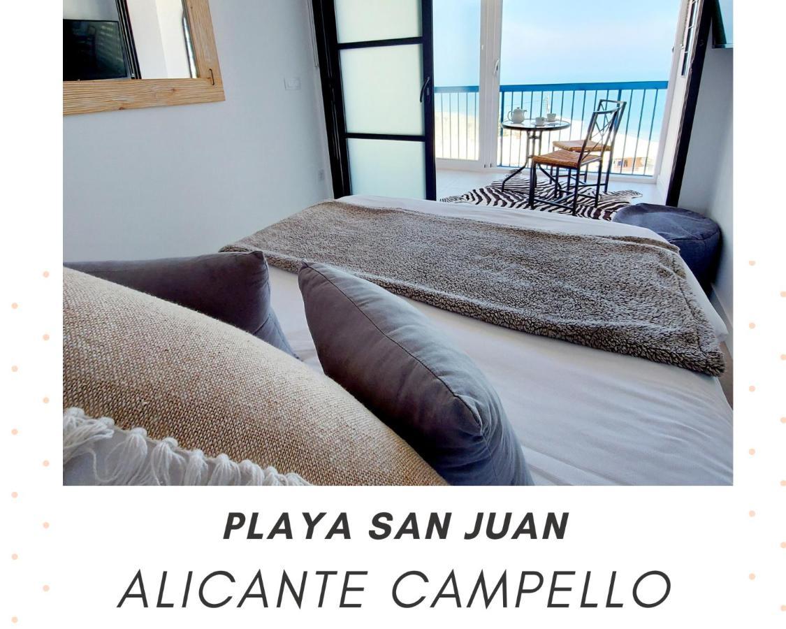 Exclusif Appartement En 1Er Ligne, Vue Imprenable, Piscine, Parking Prive A Playa Mucha Vista, Alicante El Campello Ngoại thất bức ảnh
