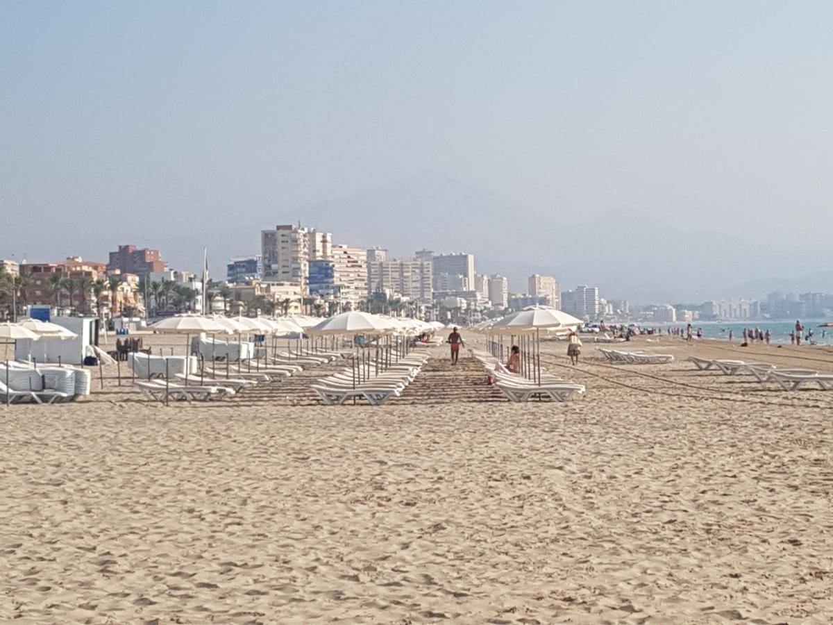 Exclusif Appartement En 1Er Ligne, Vue Imprenable, Piscine, Parking Prive A Playa Mucha Vista, Alicante El Campello Ngoại thất bức ảnh