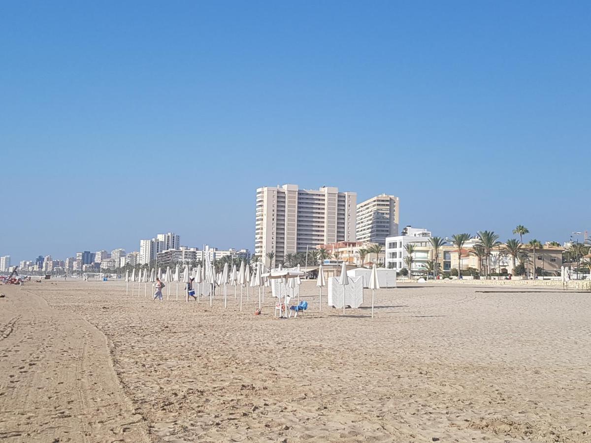 Exclusif Appartement En 1Er Ligne, Vue Imprenable, Piscine, Parking Prive A Playa Mucha Vista, Alicante El Campello Ngoại thất bức ảnh