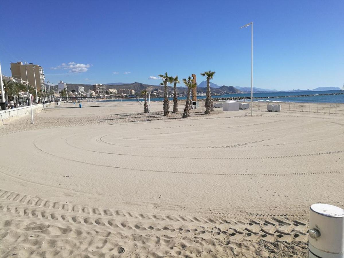 Exclusif Appartement En 1Er Ligne, Vue Imprenable, Piscine, Parking Prive A Playa Mucha Vista, Alicante El Campello Ngoại thất bức ảnh